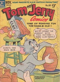 Tom and Jerry Comics (Rosnock, 1949 series) #80 November 1955