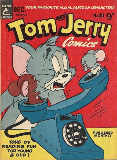 Tom and Jerry Comics  #81 (December 1955)