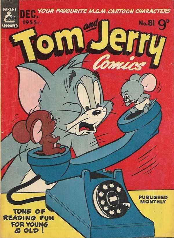 Tom and Jerry Comics (Rosnock, 1949 series) #81 (December 1955)