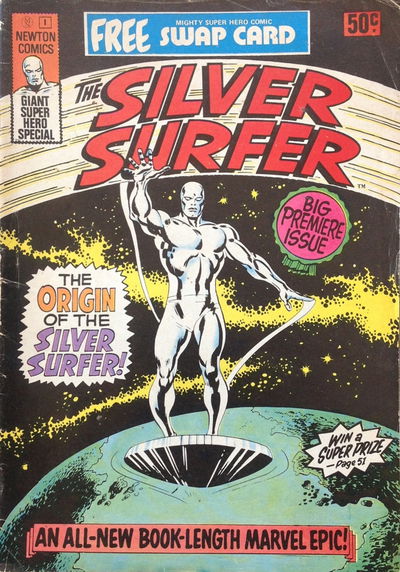 The Silver Surfer (Newton, 1975 series) #1 [September 1975?]