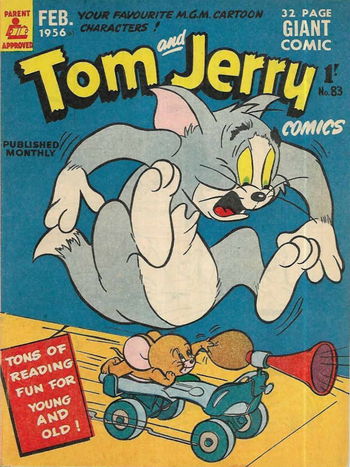 Tom and Jerry Comics (Rosnock, 1949 series) #83 (February 1956)