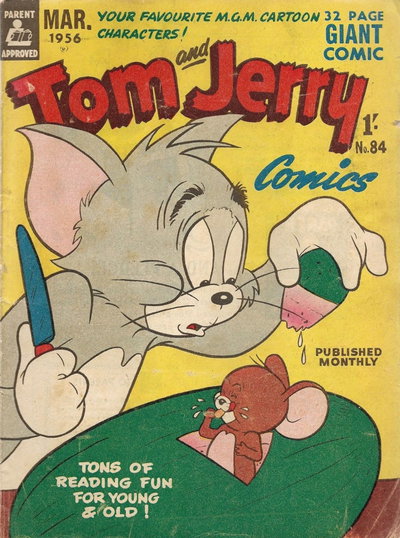 Tom and Jerry Comics  #84 (March 1956)