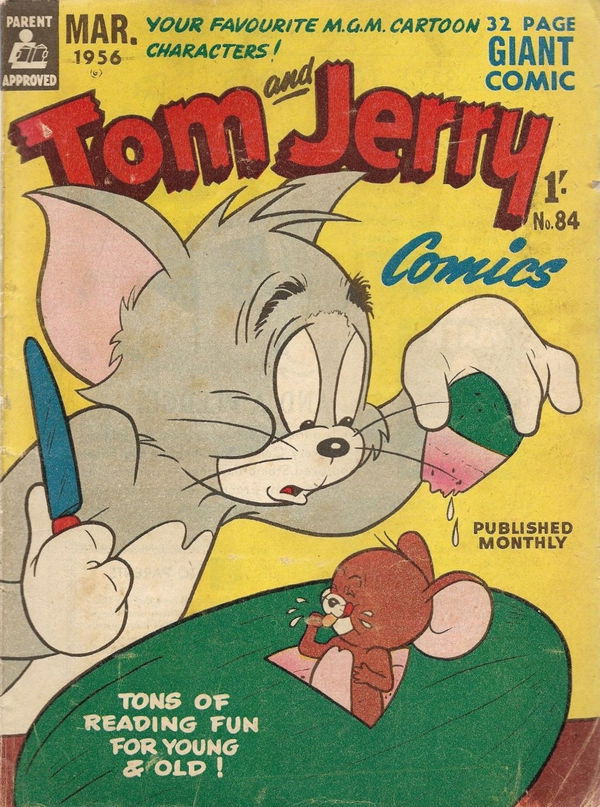 Tom and Jerry Comics (Rosnock, 1949 series) #84 (March 1956)