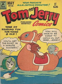 Tom and Jerry Comics (Rosnock, 1949 series)  #86 (May 1956)