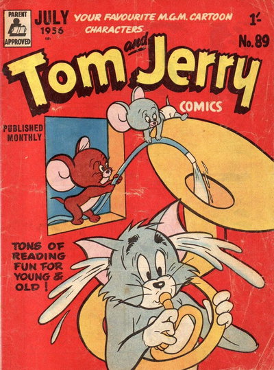 Tom and Jerry Comics  #89 (July 1956)