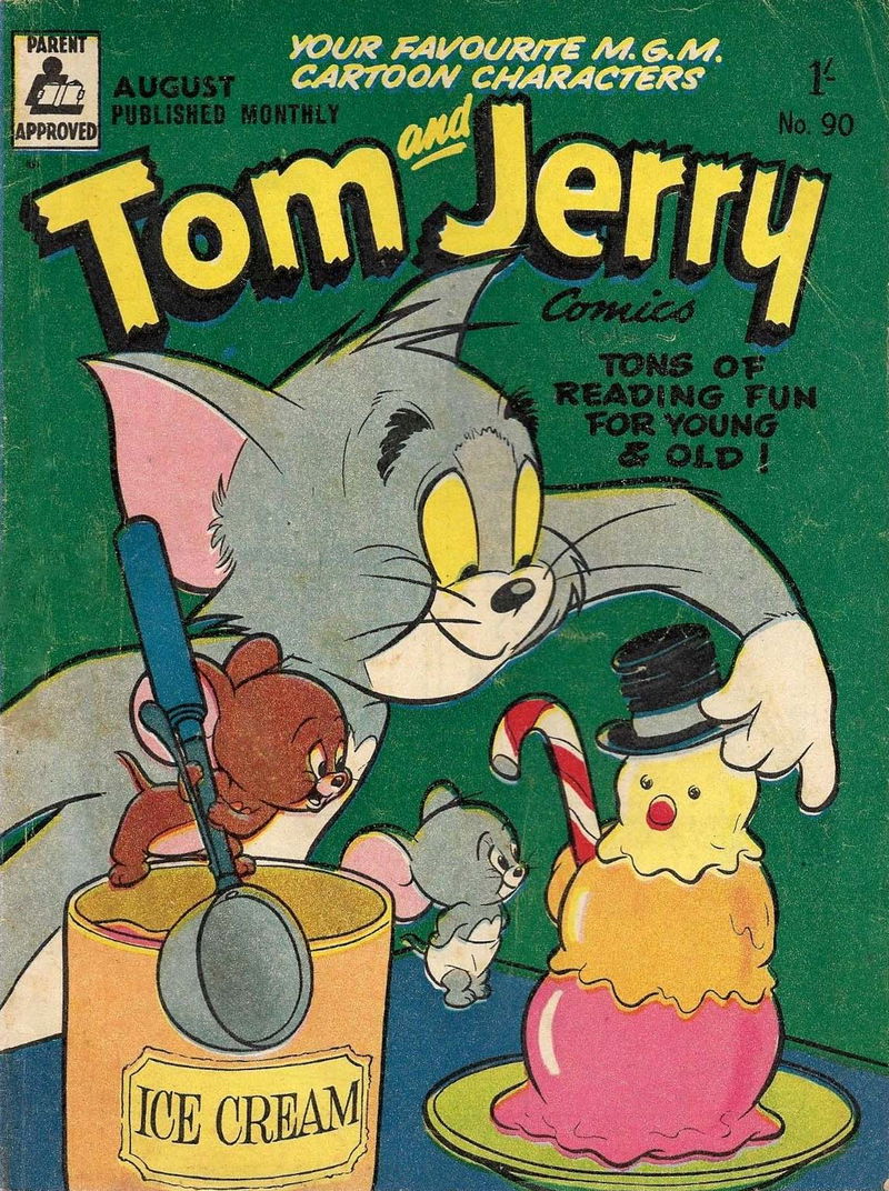 Tom and Jerry Comics (Rosnock, 1949 series) #90 (August 1956)
