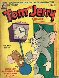 Tom and Jerry Comics (Rosnock, 1949 series)  #91 (September 1956)