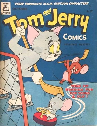 Tom and Jerry Comics  #92 (October 1956)
