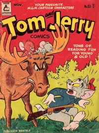 Tom and Jerry Comics (Rosnock, 1949 series) #93 November 1956