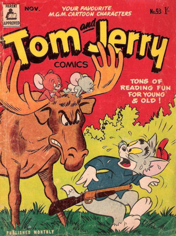 Tom and Jerry Comics (Rosnock, 1949 series) #93 (November 1956)