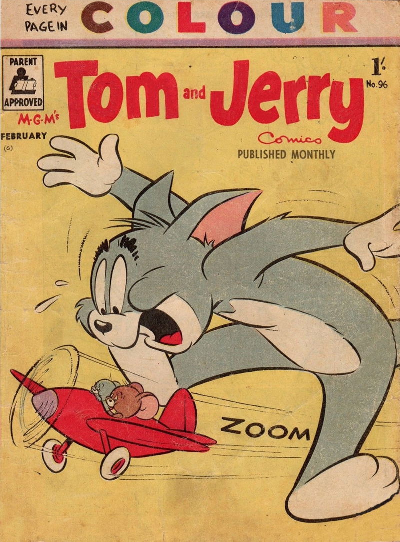 Tom and Jerry Comics (Rosnock, 1949 series) #96 (February 1957)