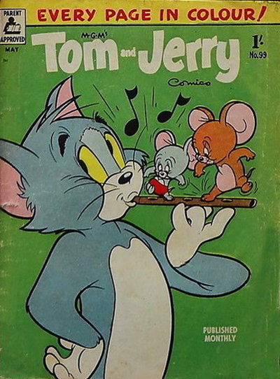 Tom and Jerry Comics  #99 (May 1957)