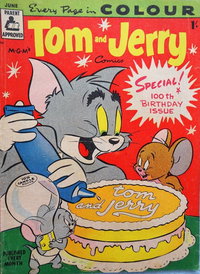 Tom and Jerry Comics  #100 (June 1957)