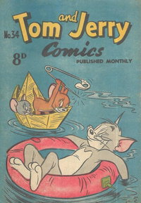Tom and Jerry Comics  #34 ([1952?])