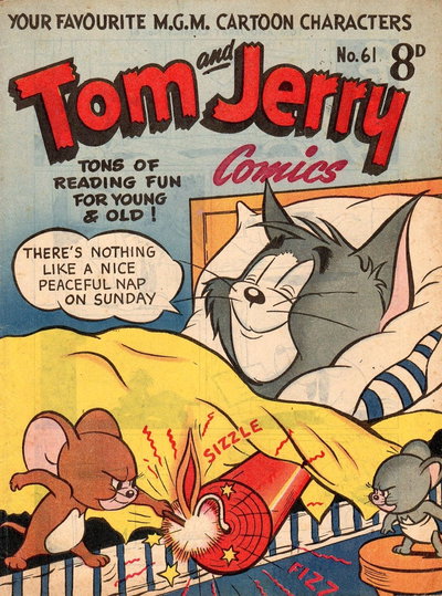 Tom and Jerry Comics  #61 ([April 1954])