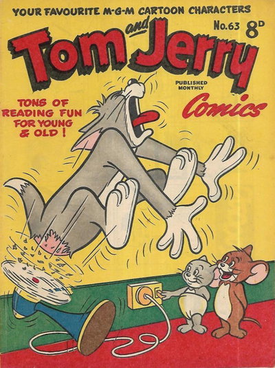 Tom and Jerry Comics  #63 ([June 1954])