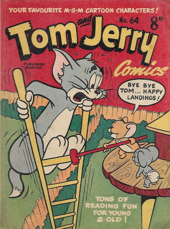 Tom and Jerry Comics (Rosnock, 1949 series) #64 ([July 1954?])