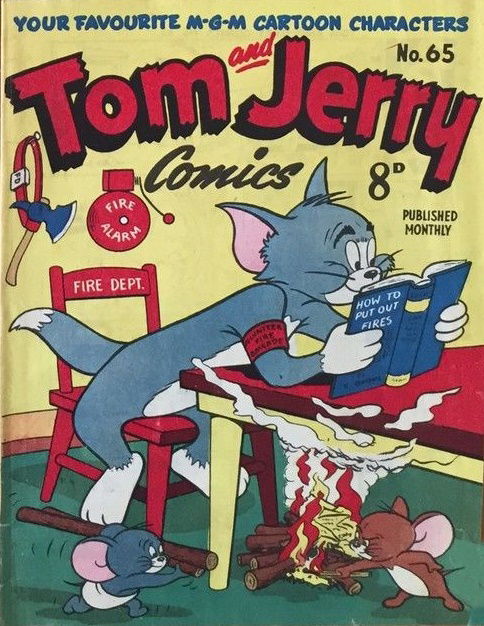 Tom and Jerry Comics (Rosnock, 1949 series) #65 (August 1954)