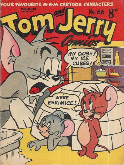Tom and Jerry Comics  #66 ([September 1954])