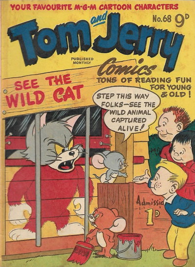 Tom and Jerry Comics  #68 ([November 1954])
