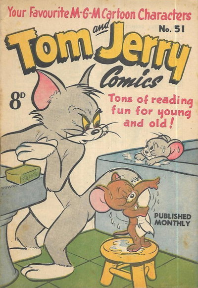 Tom and Jerry Comics  #51 ([June 1953])