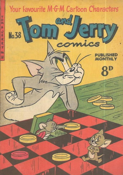 Tom and Jerry Comics (Rosnock, 1949 series) #38 [May 1952?]