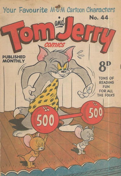 Tom and Jerry Comics (Rosnock, 1949 series) #44 [November 1952]