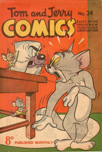 Tom and Jerry Comics (Rosnock, 1949 series) #24 [March 1951]