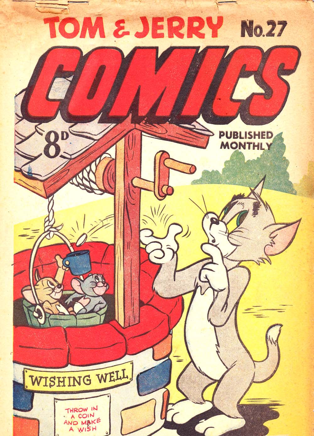Tom and Jerry Comics (Rosnock, 1949 series) #27 ([June 1951?])