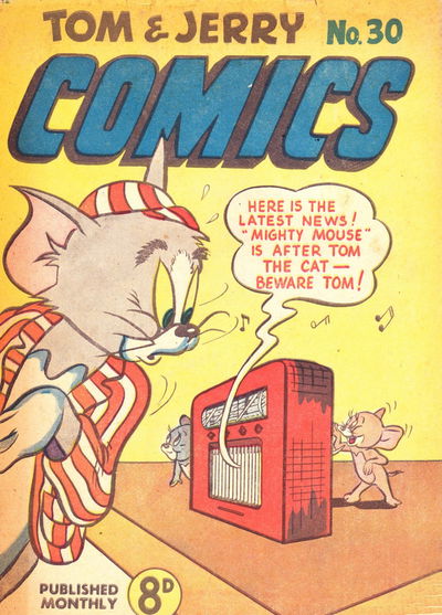 Tom and Jerry Comics (Rosnock, 1949 series) #30 [September 1951?]