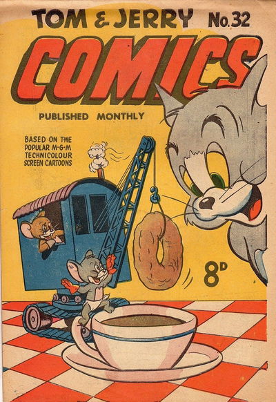 Tom and Jerry Comics (Rosnock, 1949 series) #32 — Tom & Jerry Comics [November 1951?]