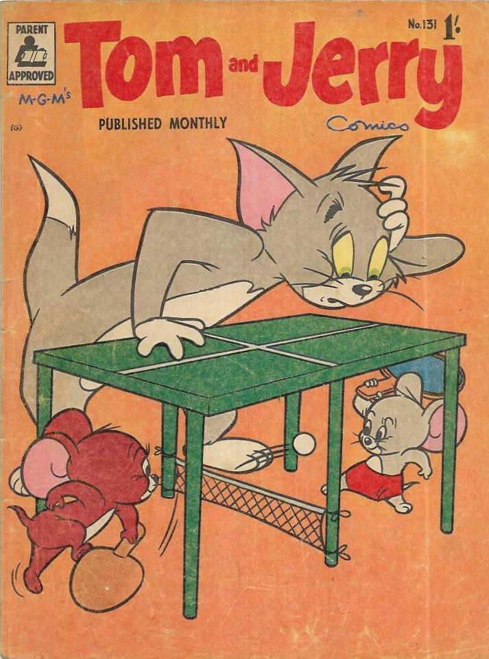 Tom and Jerry Comics (Rosnock, 1949 series) #131 ([November 1959?])
