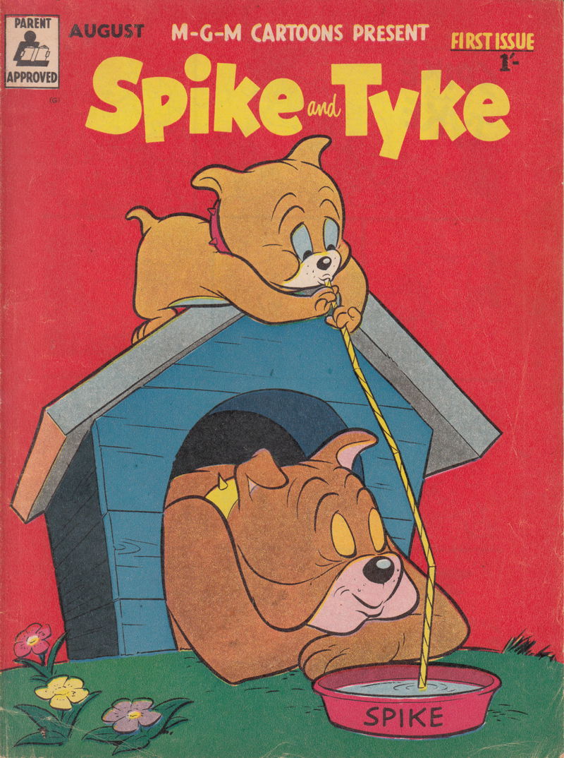 M-G-M Cartoons Present Spike and Tyke (Approved, 1956 series) #1 (August 1956)