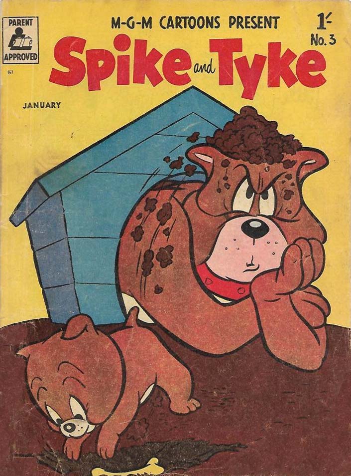 M-G-M Cartoons Present Spike and Tyke (Approved, 1956 series) #3 (January 1957)