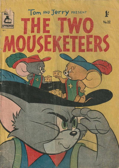Tom and Jerry Present the Two Mouseketeers  #22 ([February 1959])