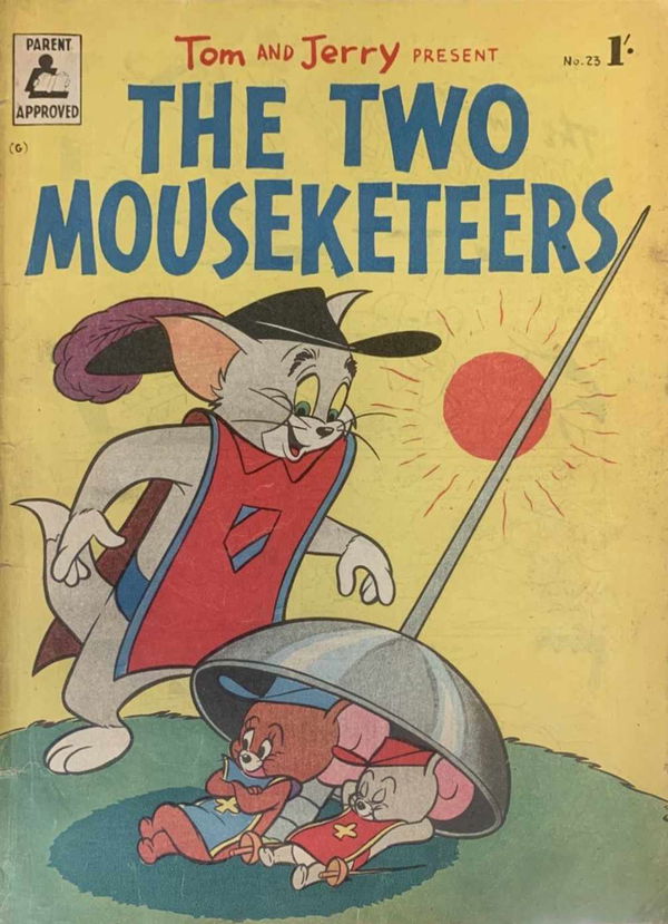 Tom and Jerry Present the Two Mouseketeers (Rosnock, 1955 series) #23 (March 1959)