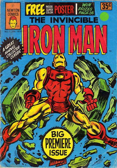 The Invincible Iron Man (Newton, 1976 series) #1 (January 1976)