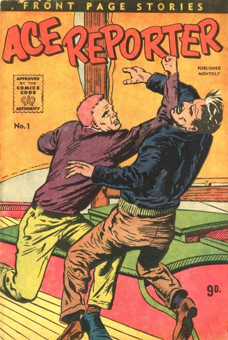 Ace Reporter (Avon, 1956 series) #1 ([October 1955?])