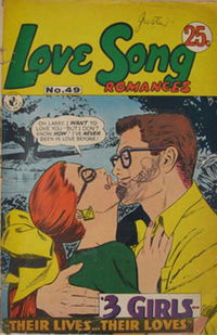 Love Song Romances (Colour Comics, 1959 series) #49 ([May 1968?])