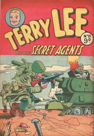 Terry Lee and the Secret Agents (Calvert, 1954 series) #11 [May 1955]