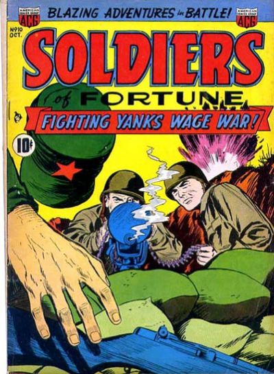 Soldiers of Fortune (ACG, 1951 series) #10 (September-October 1952)