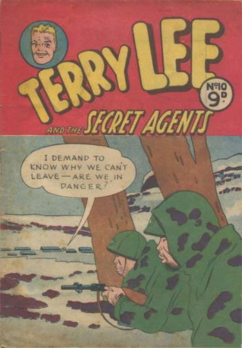 Terry Lee and the Secret Agents (Calvert, 1954 series) #10 ([April 1955?])