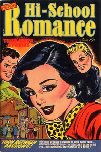 Hi-School Romance (Harvey, 1949 series) #21 June 1953