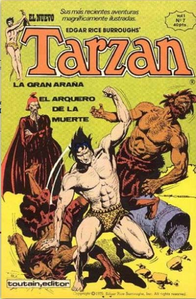 El Nuevo Tarzan  #Vol. 1 No. 7 (October 1979)