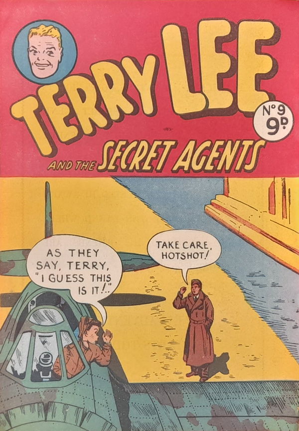 Terry Lee and the Secret Agents (Calvert, 1954 series) #9 ([March 1955?])