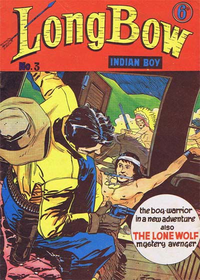 Long Bow Indian Boy (Atlas Publishing, 1960 series) #3 ([November 1960?])