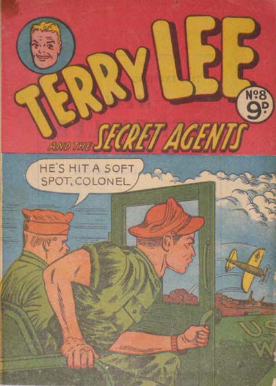 Terry Lee and the Secret Agents (Calvert, 1954 series) #8 ([February 1955?])