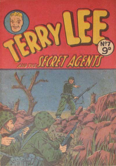 Terry Lee and the Secret Agents (Calvert, 1954 series) #7 [January 1955?]