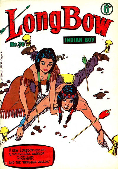 Long Bow Indian Boy  #30 (February 1963)