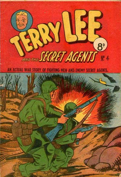 Terry Lee and the Secret Agents (Calvert, 1954 series) #4 [October 1954?]